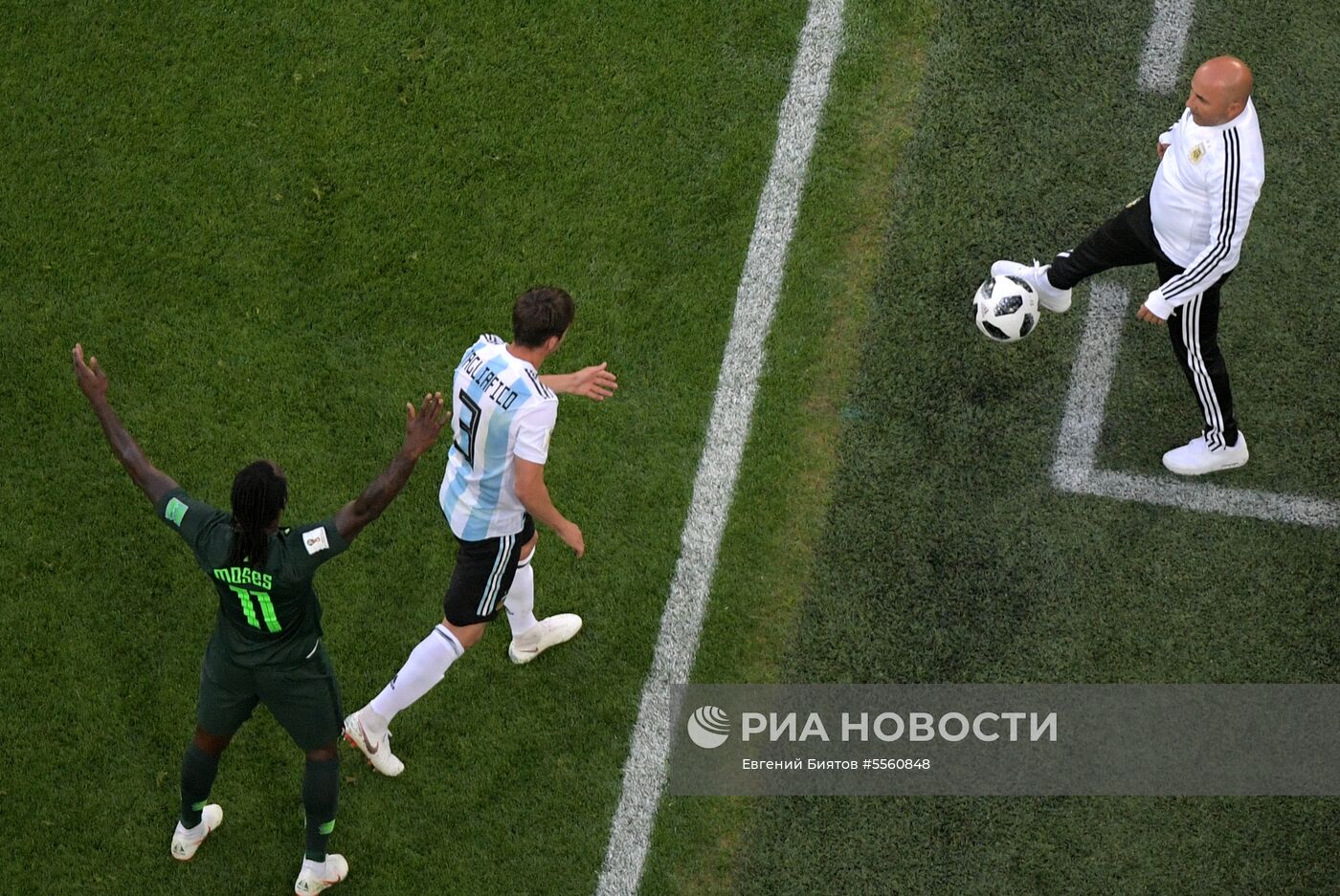 Футбол. ЧМ-2018. Матч Нигерия - Аргентина