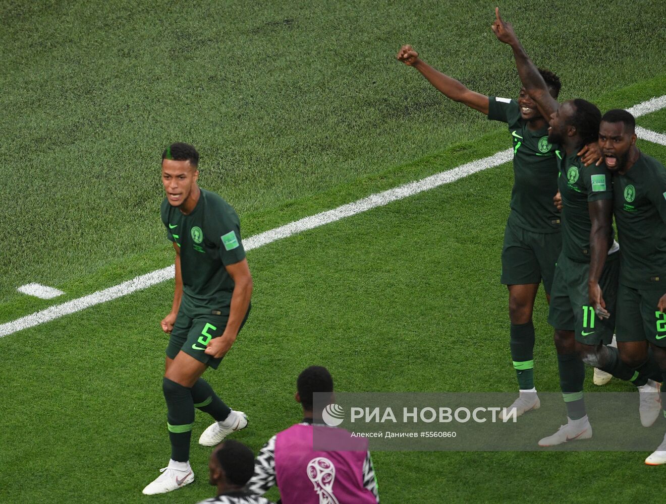 Футбол. ЧМ-2018. Матч Нигерия - Аргентина