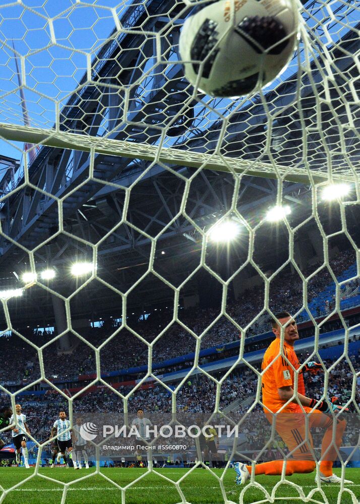 Футбол. ЧМ-2018. Матч Нигерия - Аргентина