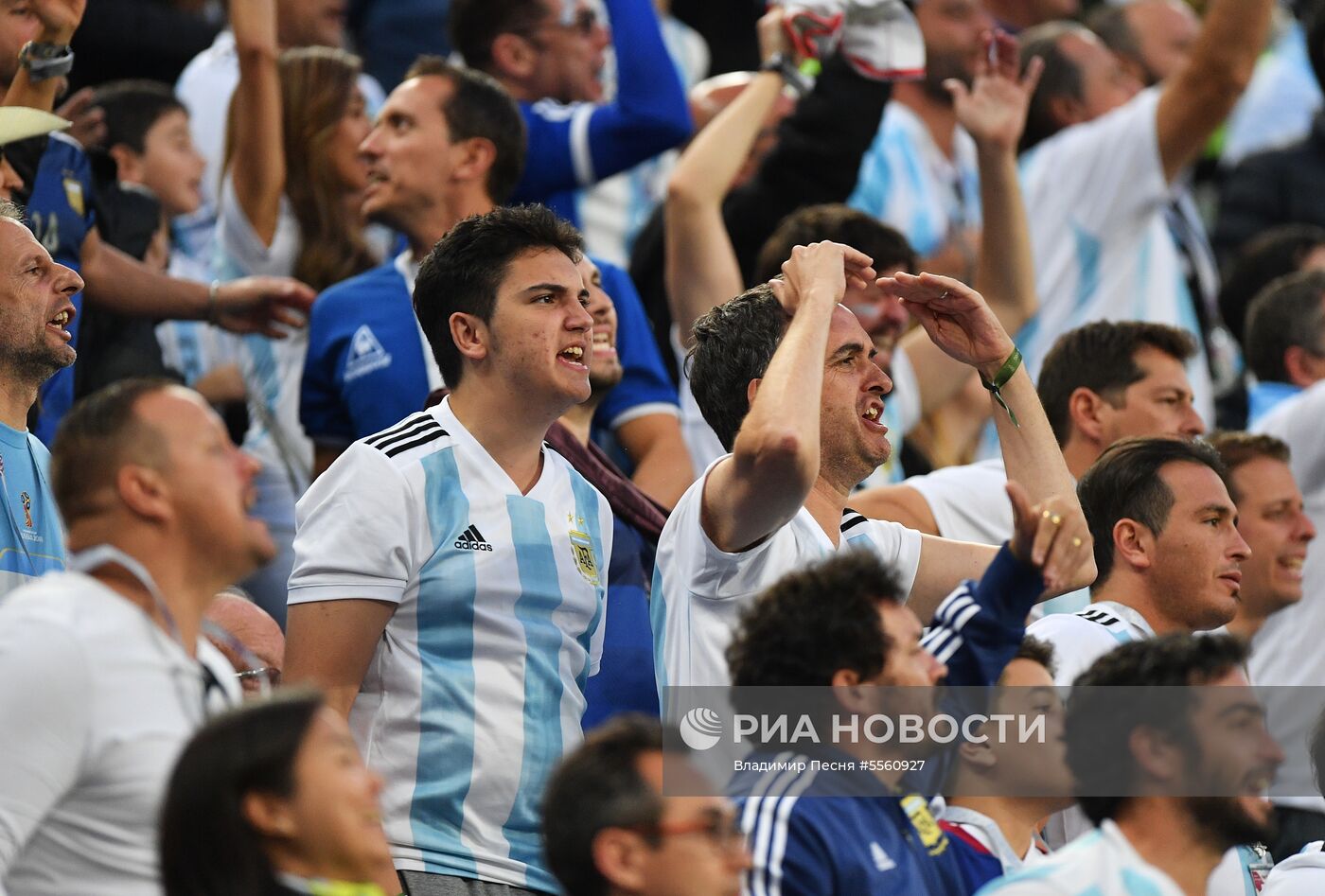 Футбол. ЧМ-2018. Матч Нигерия - Аргентина