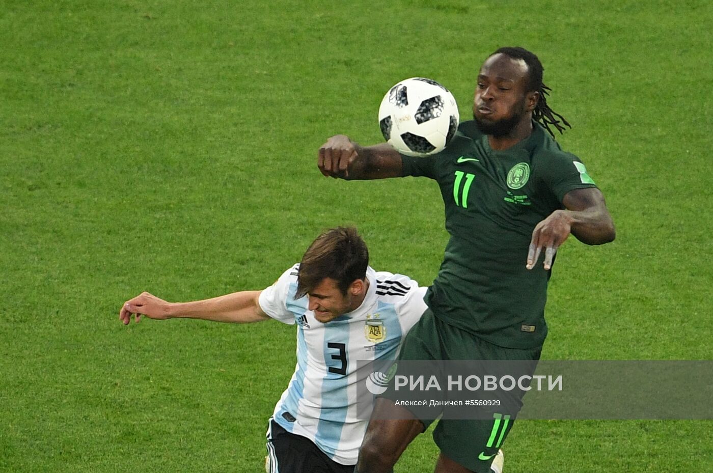 Футбол. ЧМ-2018. Матч Нигерия - Аргентина