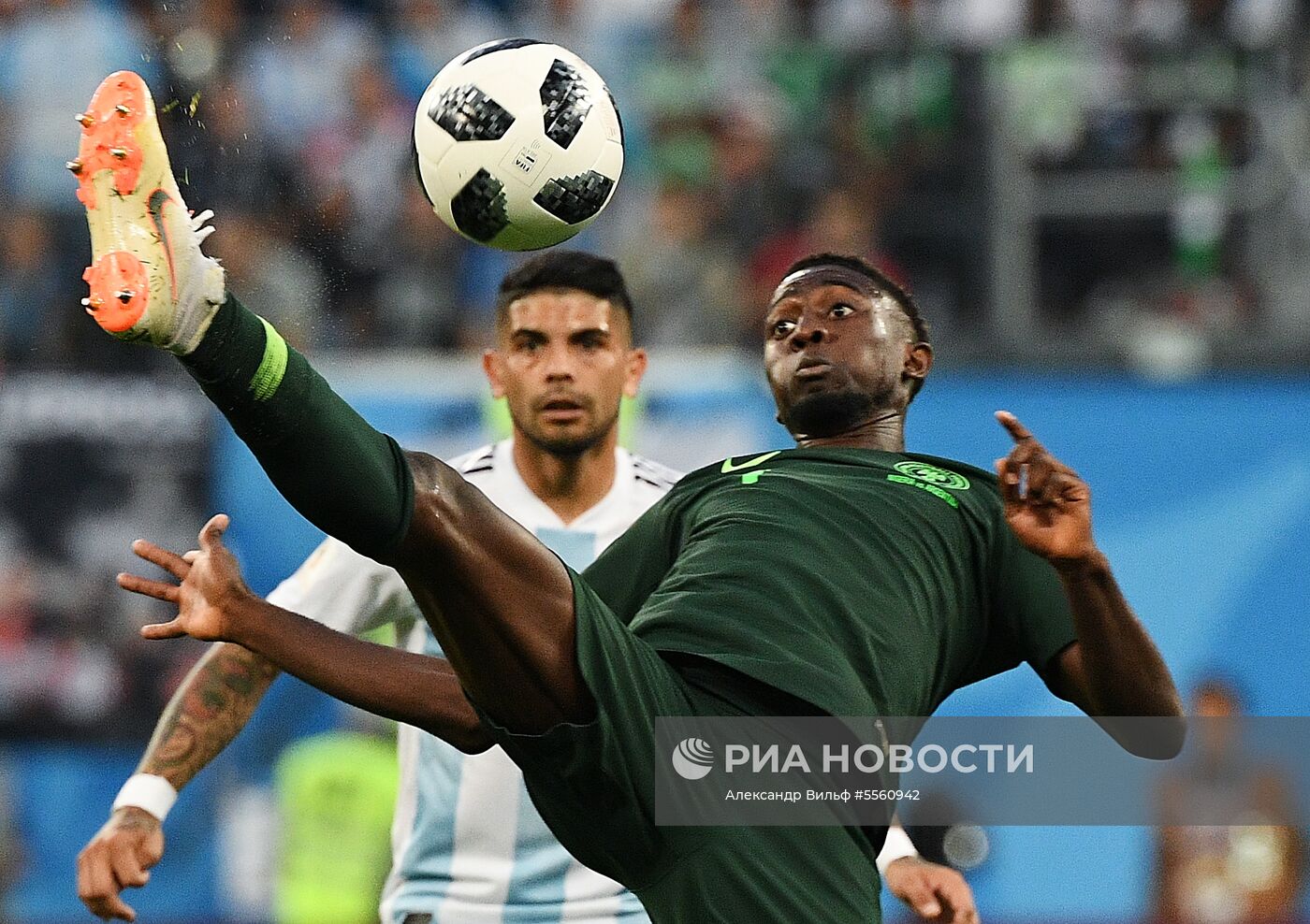 Футбол. ЧМ-2018. Матч Нигерия - Аргентина