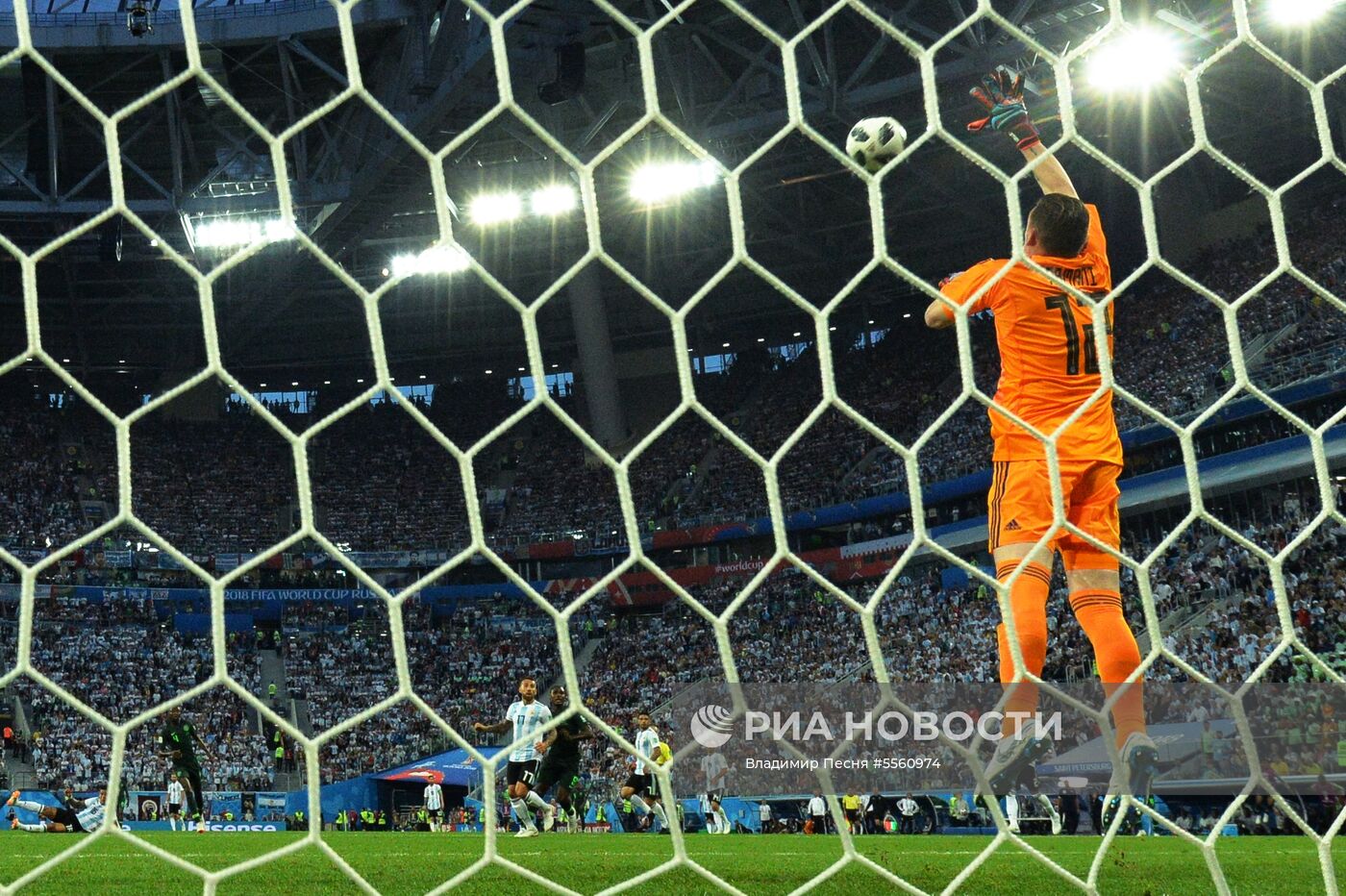 Футбол. ЧМ-2018. Матч Нигерия - Аргентина