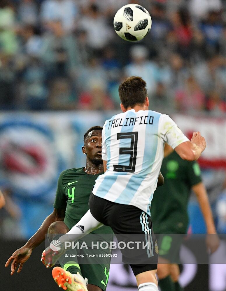Футбол. ЧМ-2018. Матч Нигерия - Аргентина
