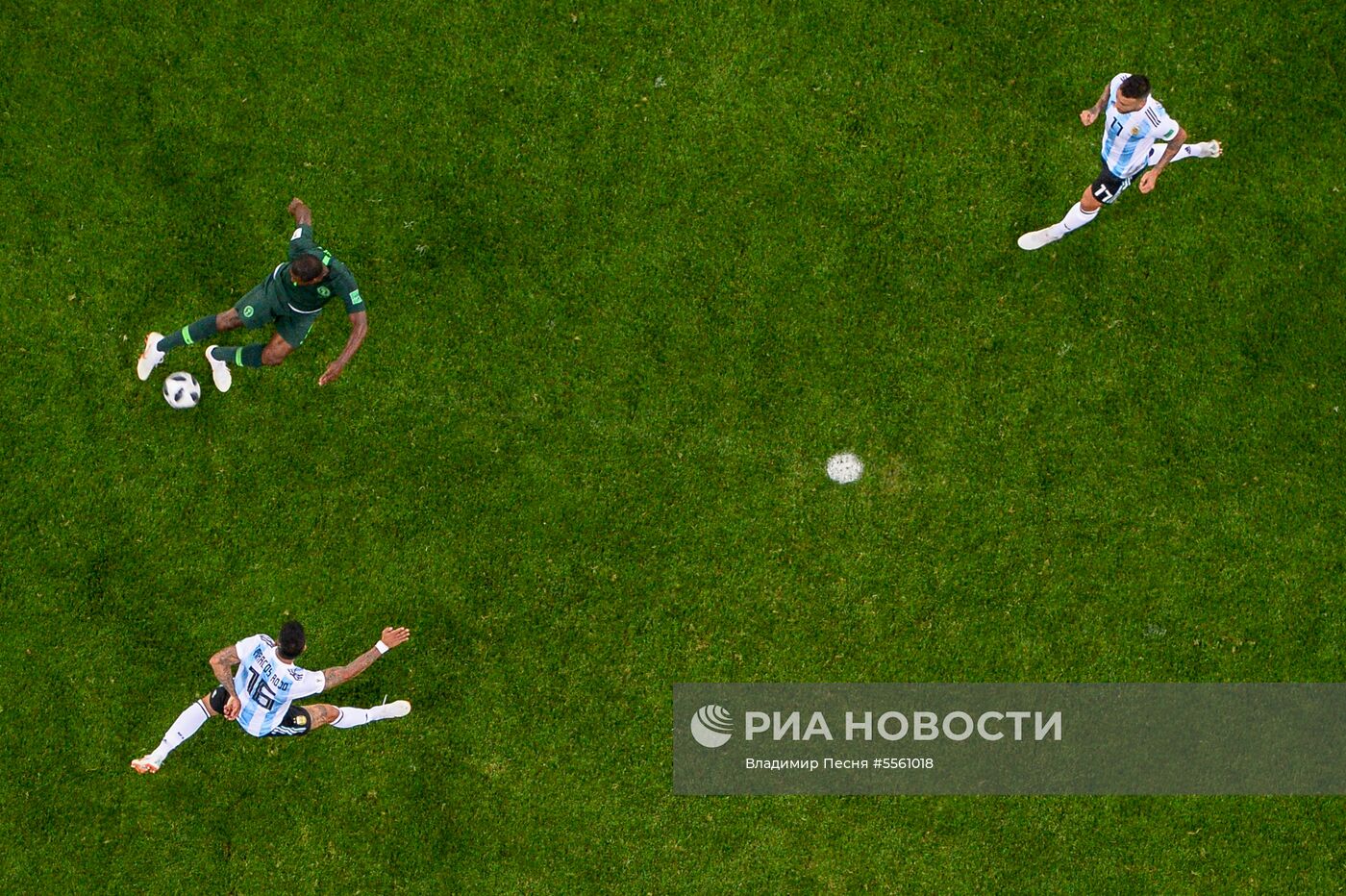Футбол. ЧМ-2018. Матч Нигерия - Аргентина