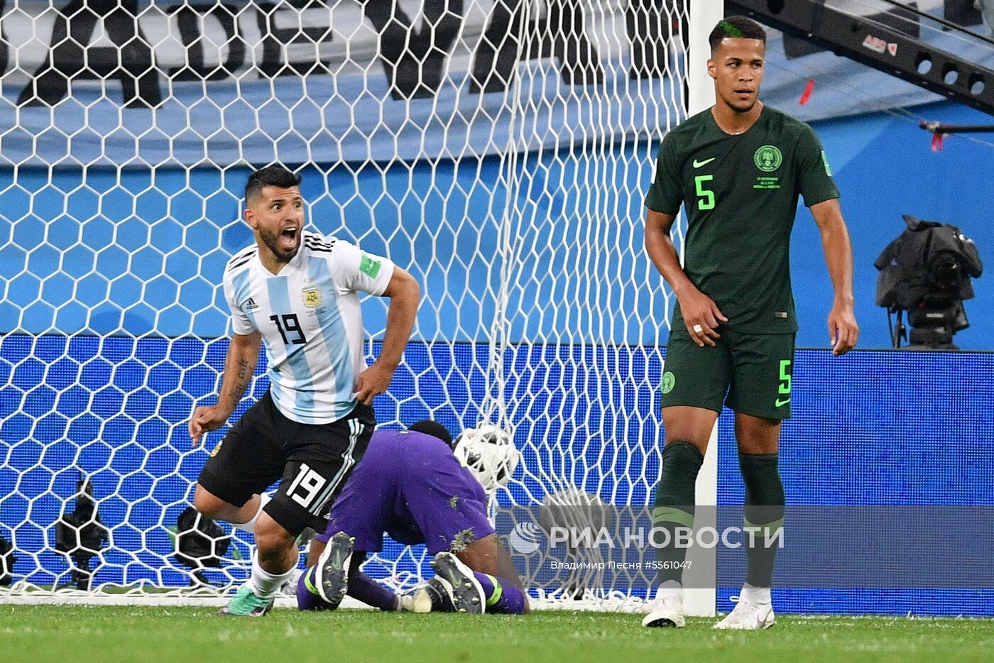 Футбол. ЧМ-2018. Матч Нигерия - Аргентина