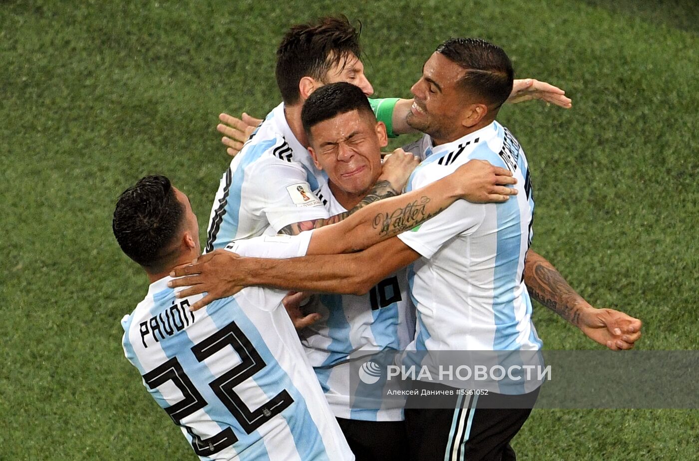 Футбол. ЧМ-2018. Матч Нигерия - Аргентина