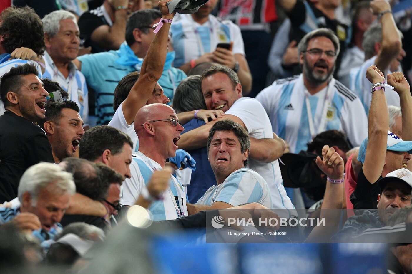 Футбол. ЧМ-2018. Матч Нигерия - Аргентина