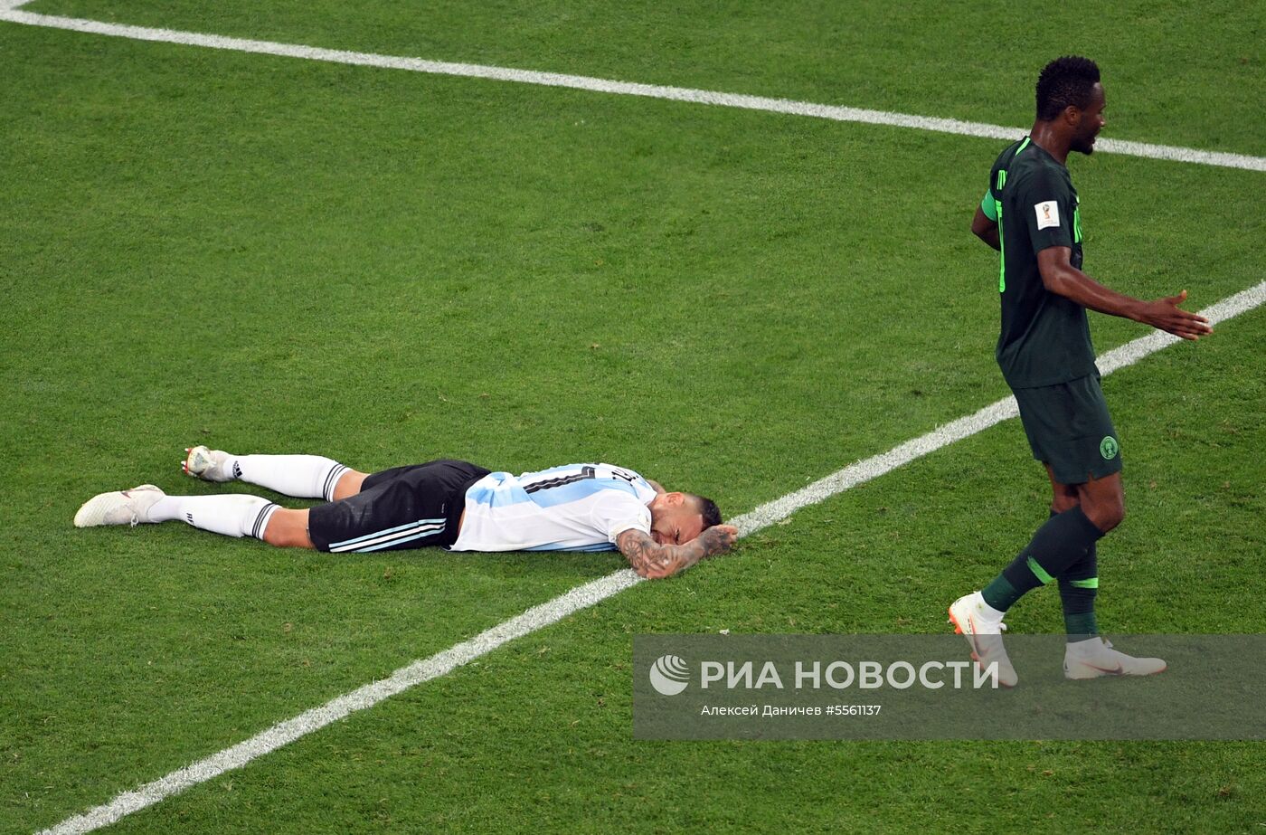 Футбол. ЧМ-2018. Матч Нигерия - Аргентина