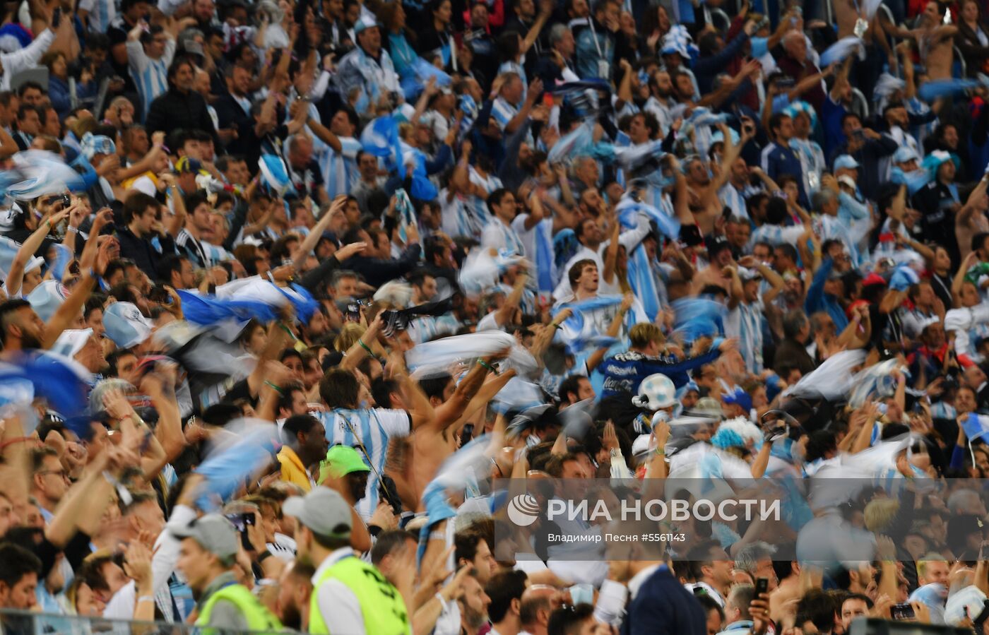 Футбол. ЧМ-2018. Матч Нигерия - Аргентина