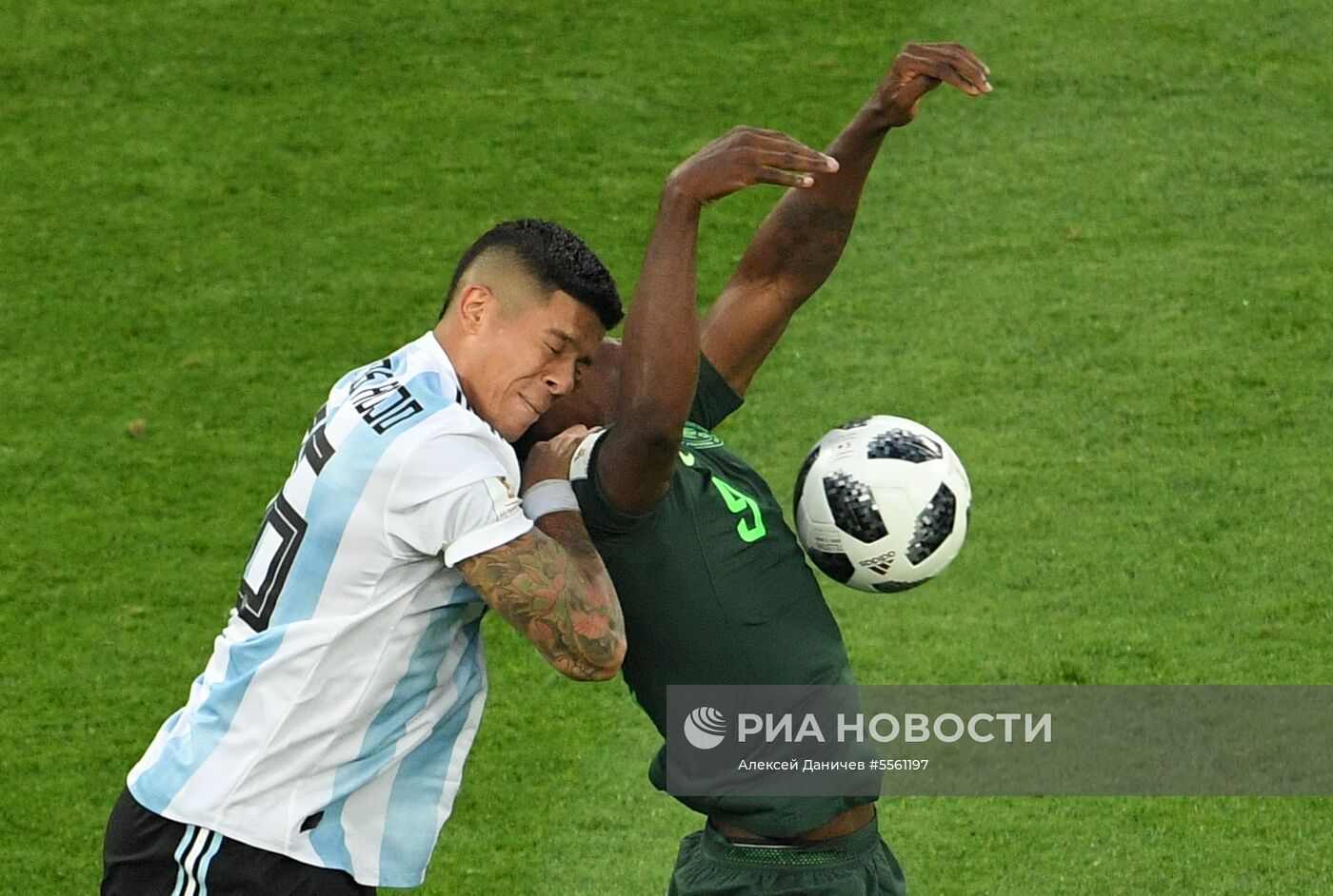 Футбол. ЧМ-2018. Матч Нигерия - Аргентина