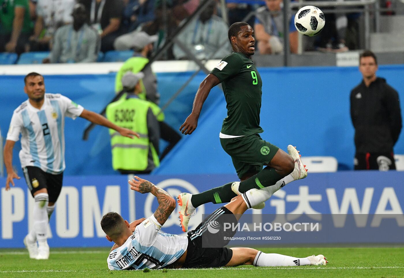 Футбол. ЧМ-2018. Матч Нигерия - Аргентина