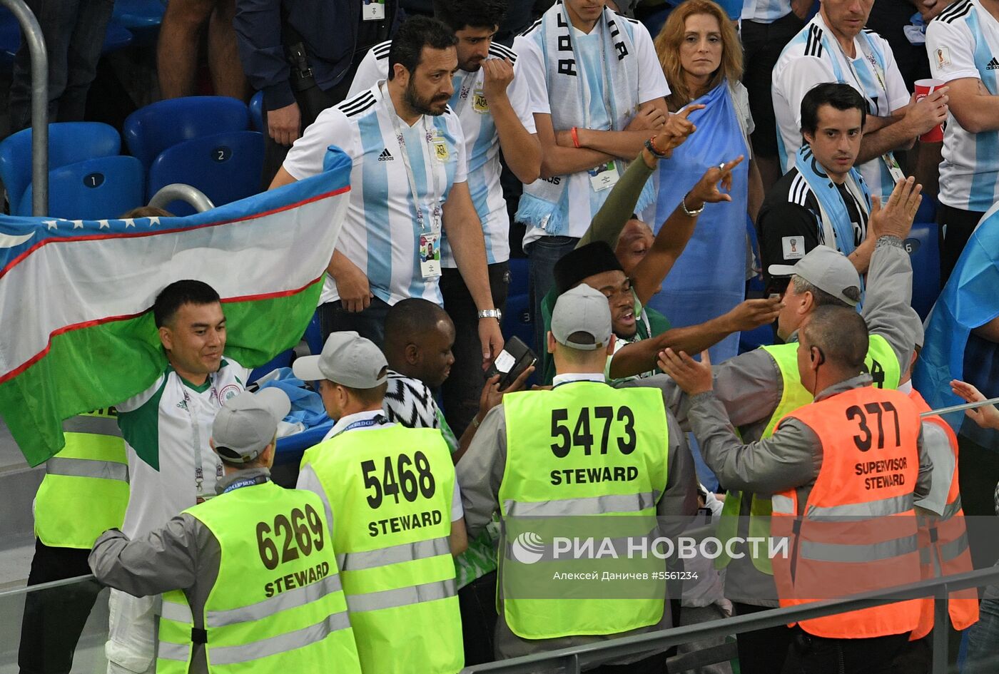 Футбол. ЧМ-2018. Матч Нигерия - Аргентина