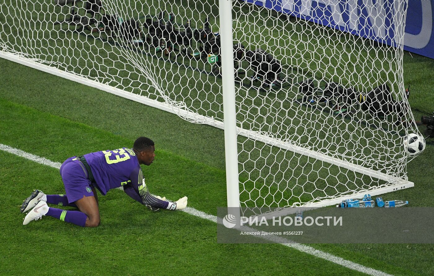 Футбол. ЧМ-2018. Матч Нигерия - Аргентина