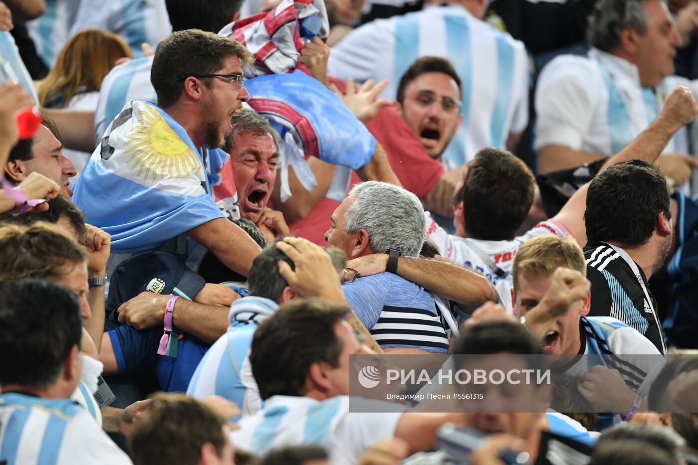 Футбол. ЧМ-2018. Матч Нигерия - Аргентина