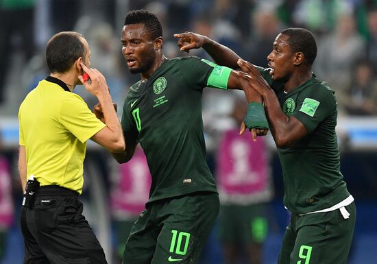 Футбол. ЧМ-2018. Матч Нигерия - Аргентина