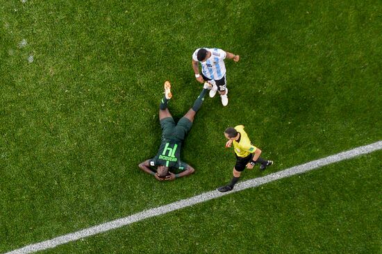 Футбол. ЧМ-2018. Матч Нигерия - Аргентина