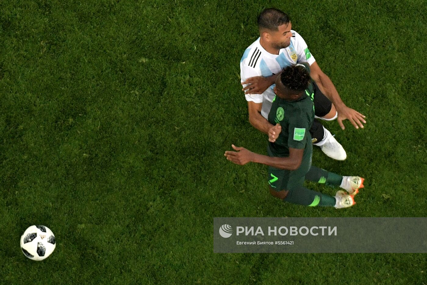 Футбол. ЧМ-2018. Матч Нигерия - Аргентина