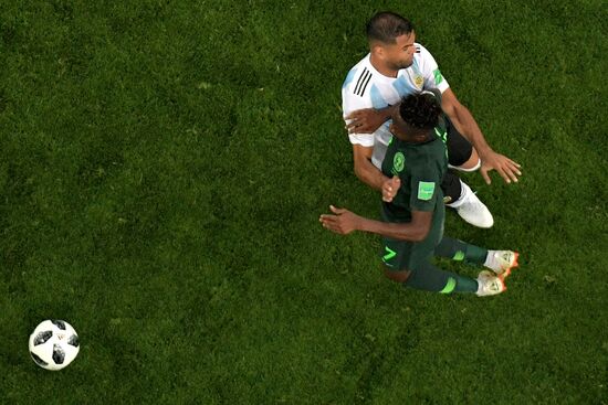 Футбол. ЧМ-2018. Матч Нигерия - Аргентина