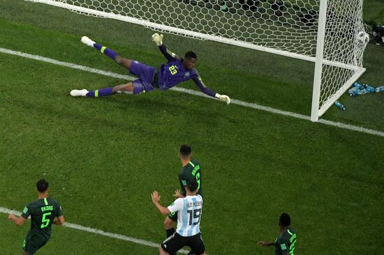 Футбол. ЧМ-2018. Матч Нигерия - Аргентина