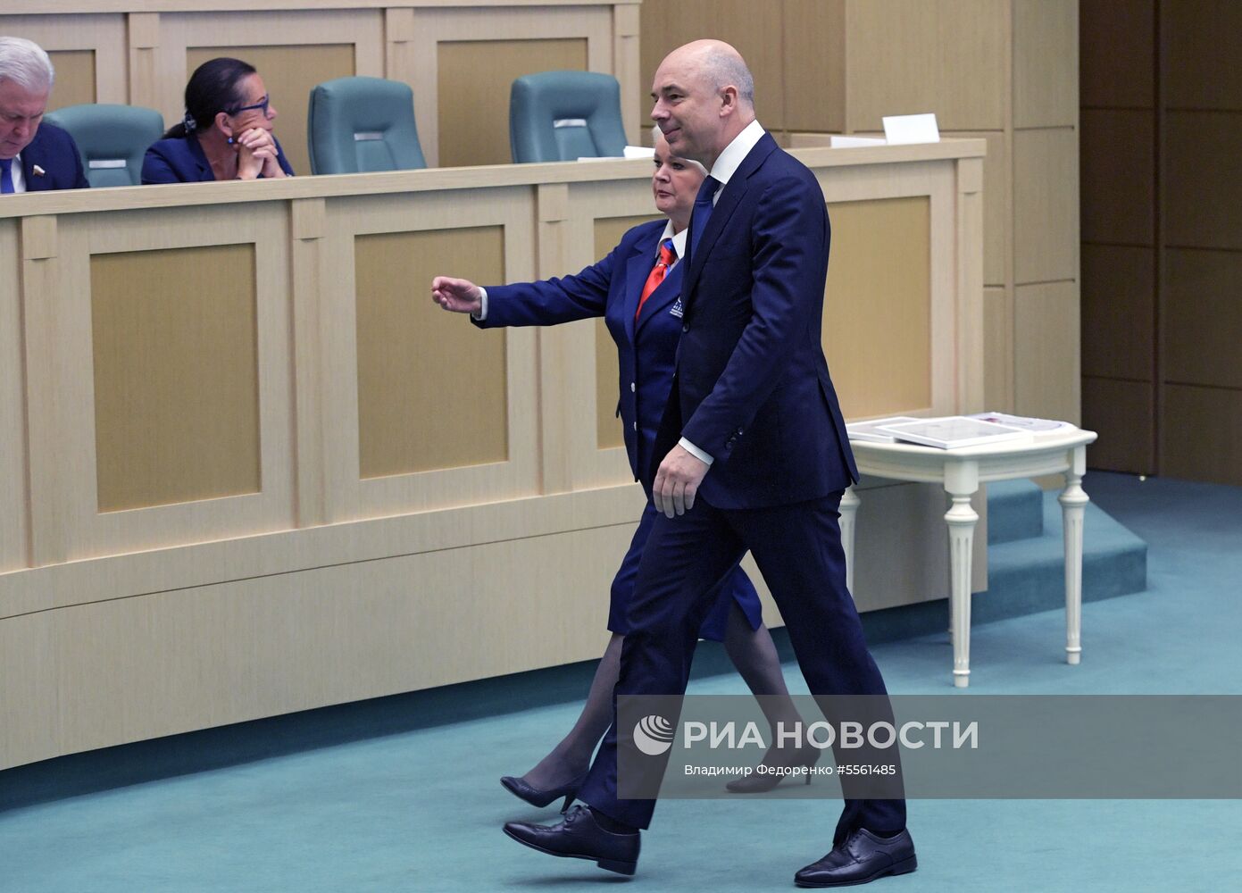 Заседание Совета Федерации РФ