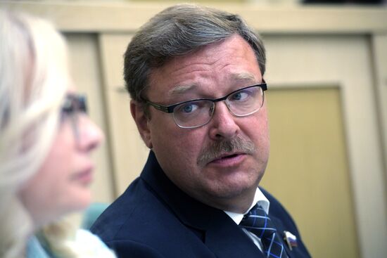 Заседание Совета Федерации РФ