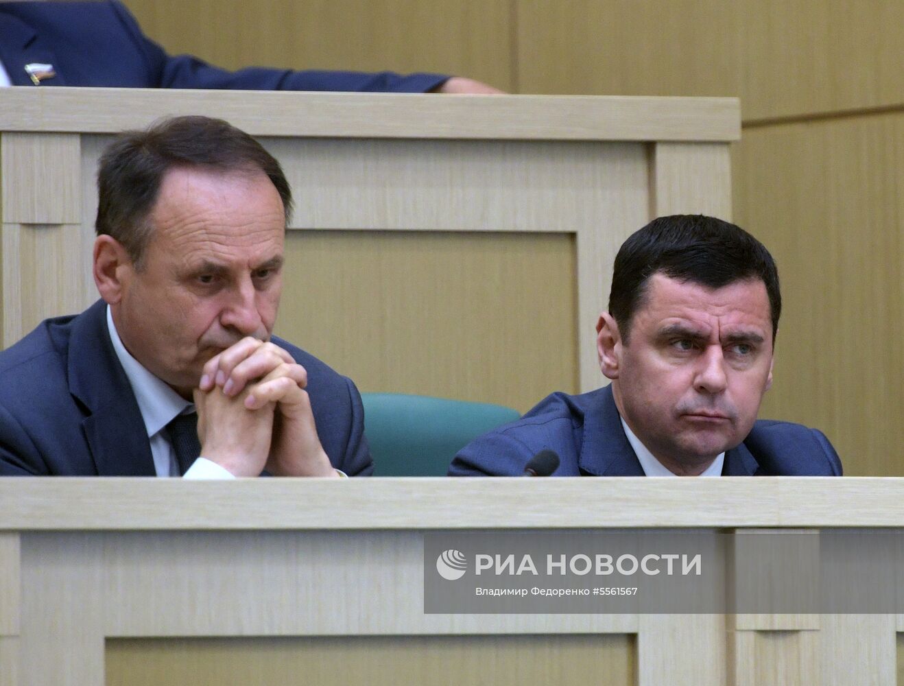 Заседание Совета Федерации РФ