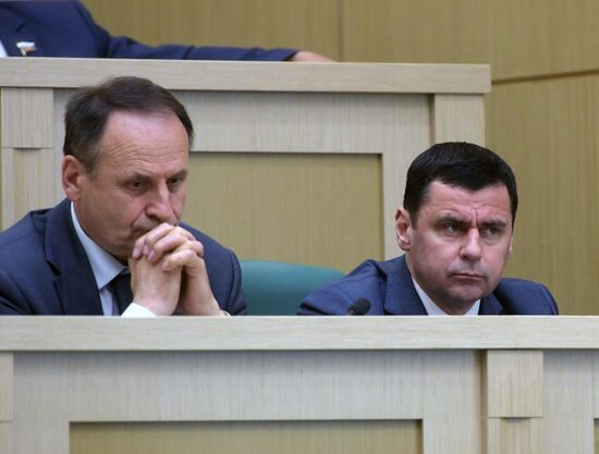 Заседание Совета Федерации РФ