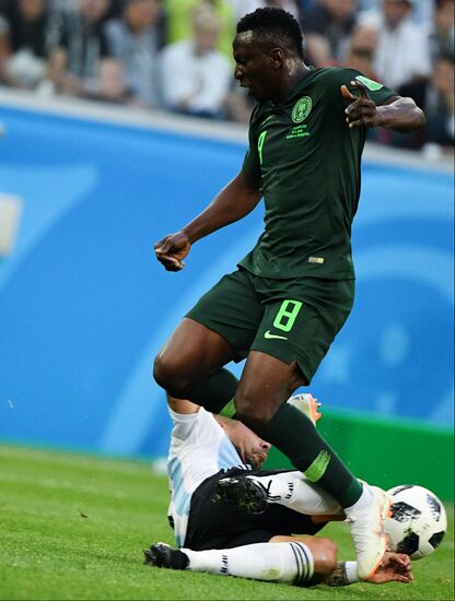 Футбол. ЧМ-2018. Матч Нигерия - Аргентина