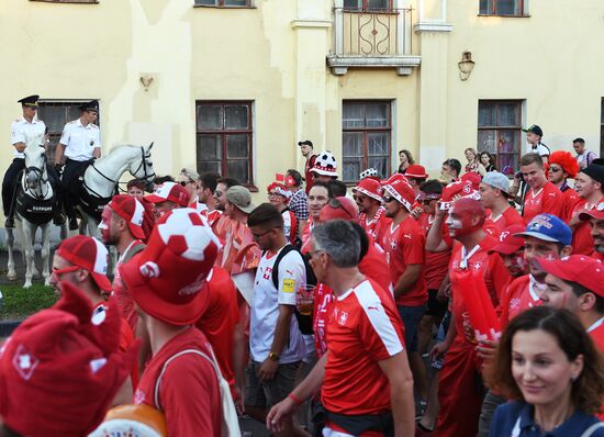 Футбол. ЧМ-2018. Матч Швейцария - Коста-Рика