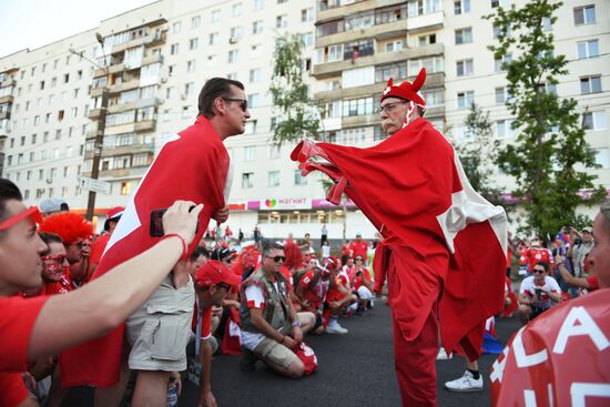 Футбол. ЧМ-2018. Матч Швейцария - Коста-Рика