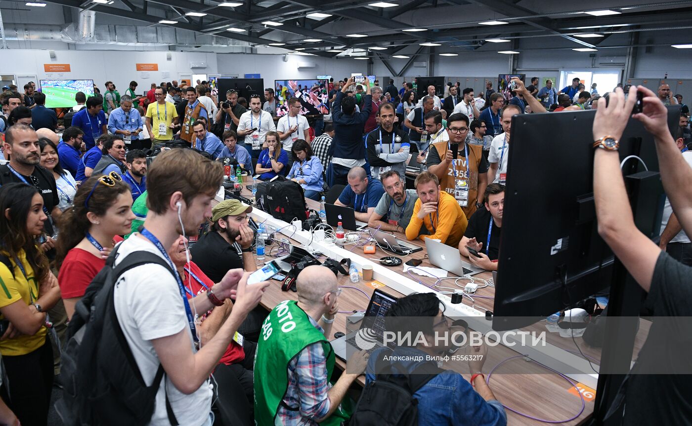 Журналисты на ЧМ-2018