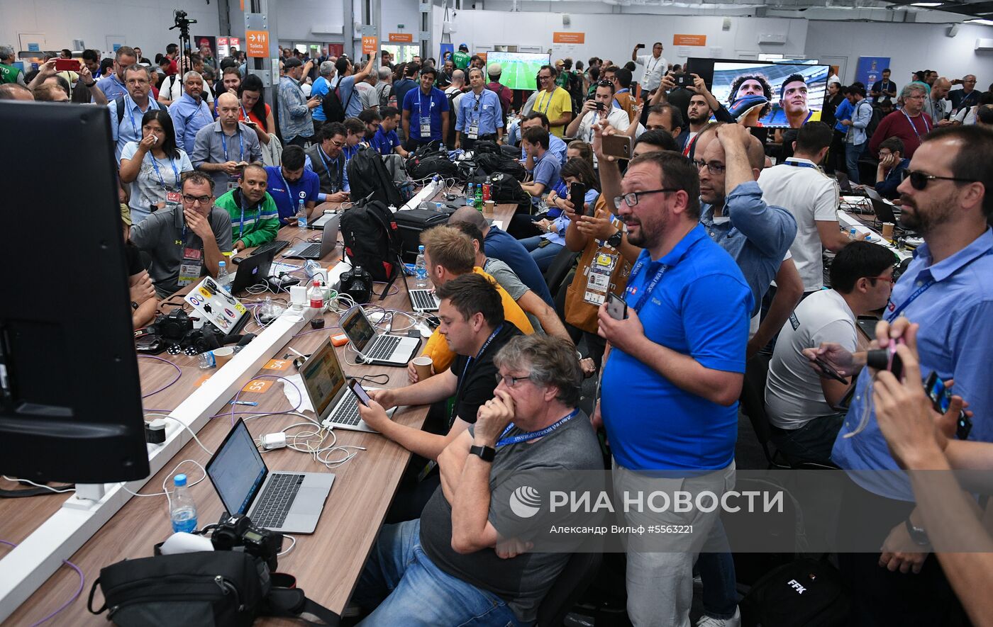 Журналисты на ЧМ-2018