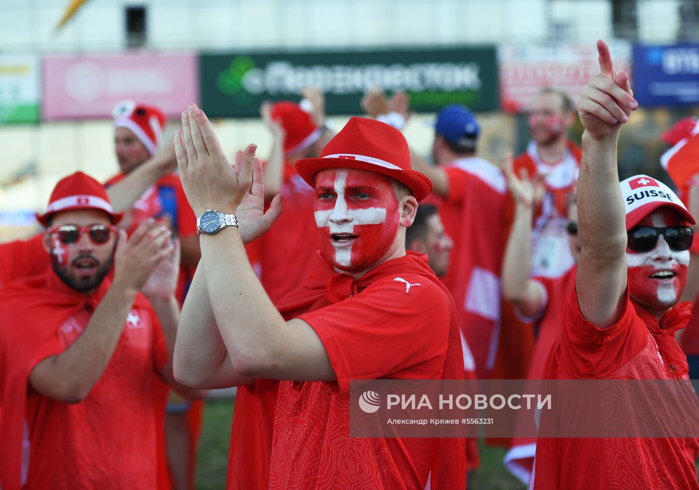 Футбол. ЧМ-2018. Матч Швейцария - Коста-Рика