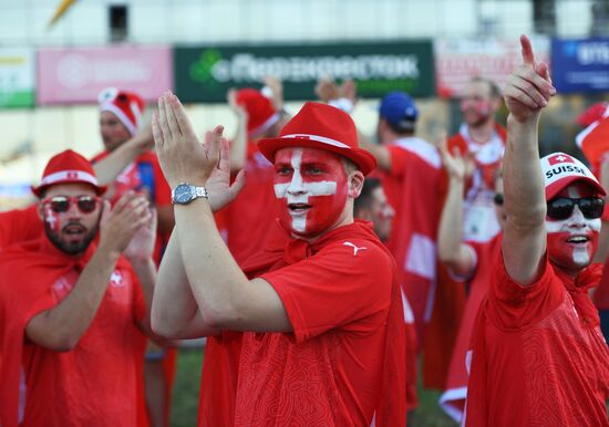 Футбол. ЧМ-2018. Матч Швейцария - Коста-Рика