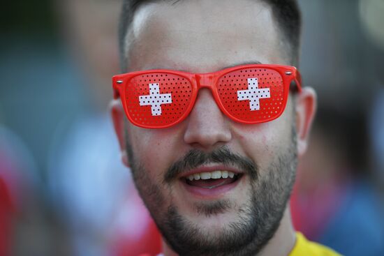 Футбол. ЧМ-2018. Матч Швейцария - Коста-Рика