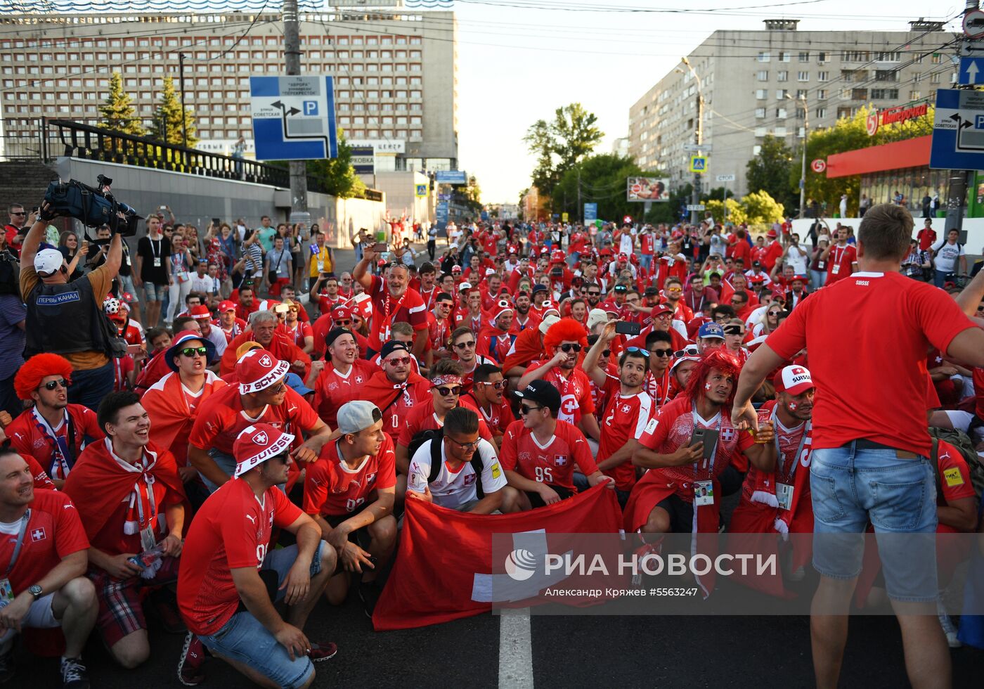 Футбол. ЧМ-2018. Матч Швейцария - Коста-Рика