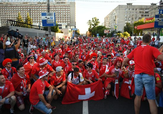 Футбол. ЧМ-2018. Матч Швейцария - Коста-Рика