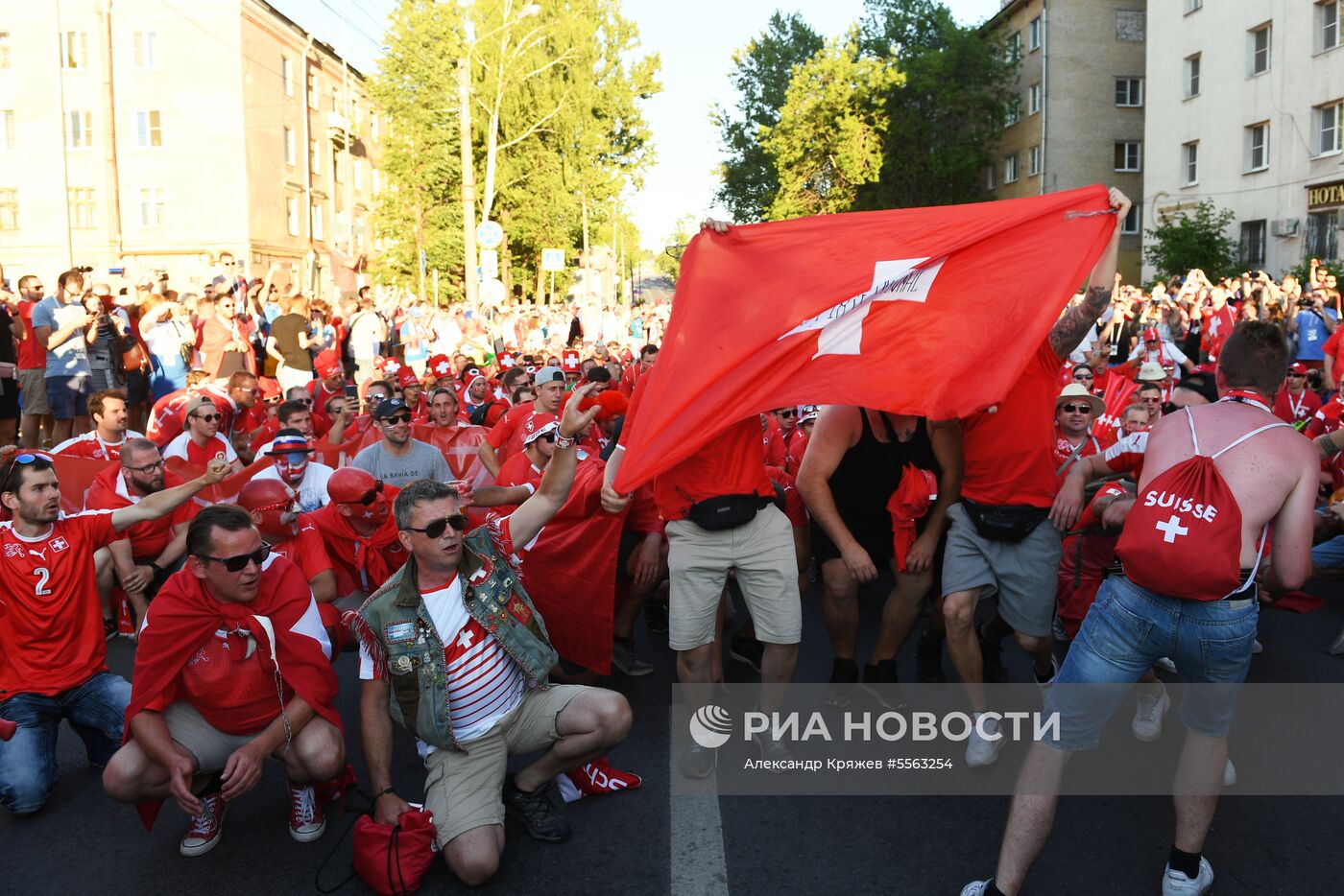 Футбол. ЧМ-2018. Матч Швейцария - Коста-Рика