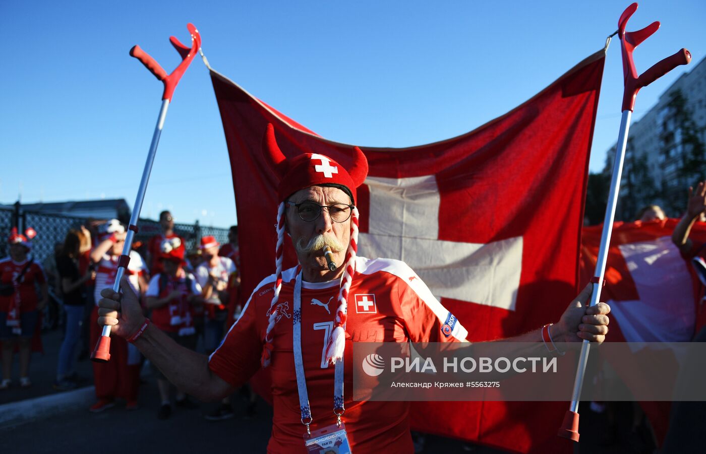 Футбол. ЧМ-2018. Матч Швейцария - Коста-Рика