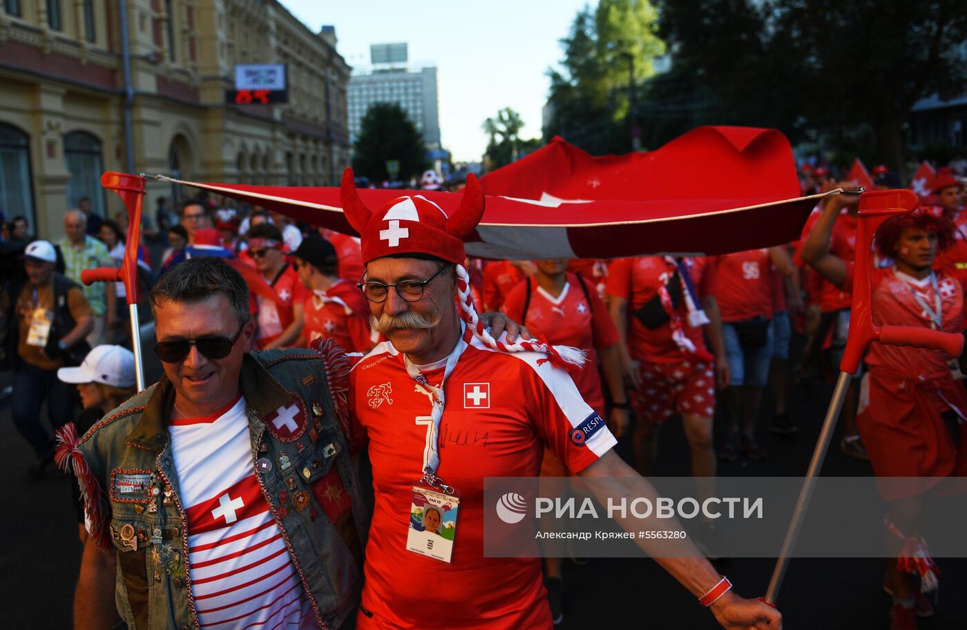Футбол. ЧМ-2018. Матч Швейцария - Коста-Рика