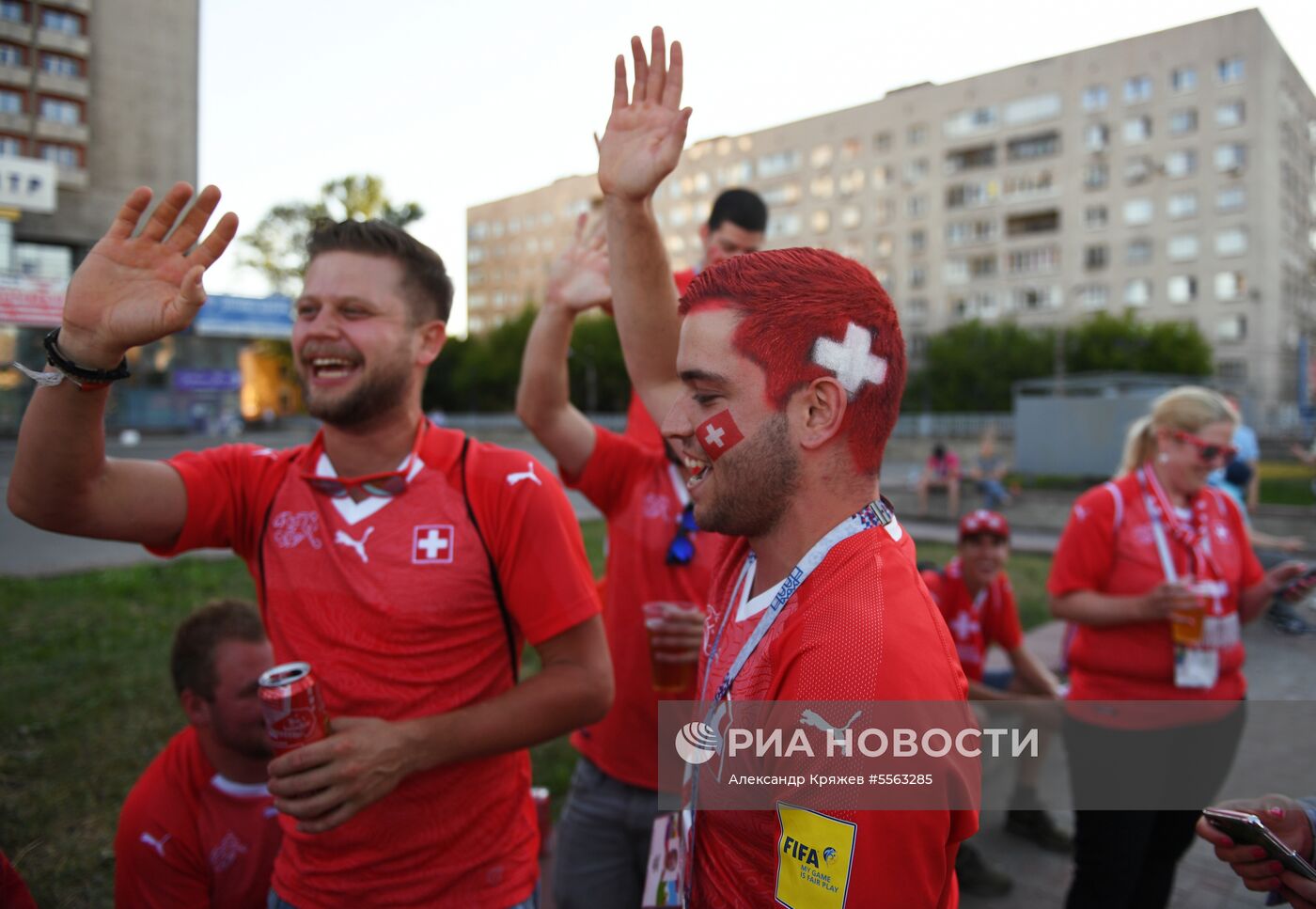 Футбол. ЧМ-2018. Матч Швейцария - Коста-Рика