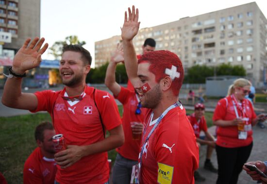 Футбол. ЧМ-2018. Матч Швейцария - Коста-Рика