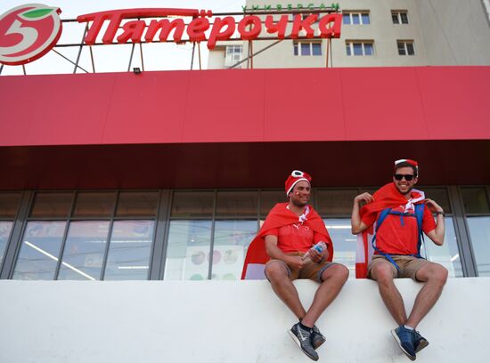 Футбол. ЧМ-2018. Матч Швейцария - Коста-Рика