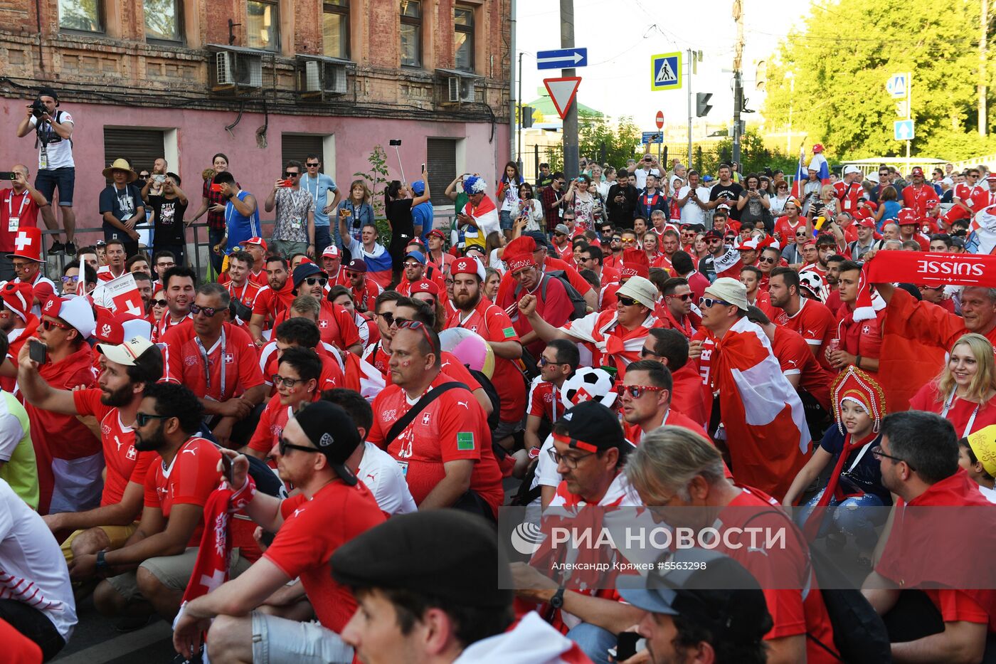 Футбол. ЧМ-2018. Матч Швейцария - Коста-Рика