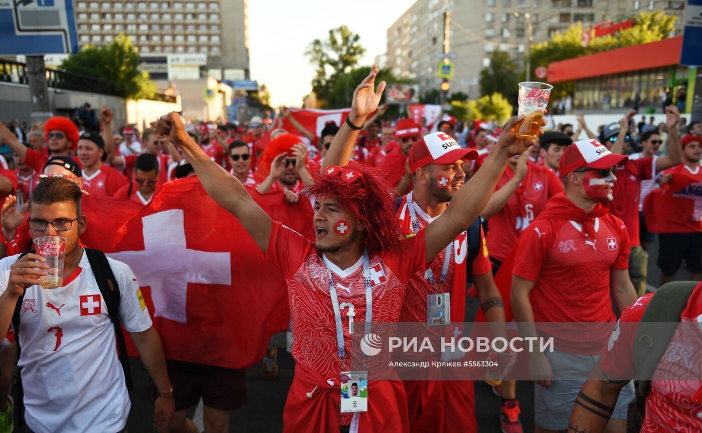 Футбол. ЧМ-2018. Матч Швейцария - Коста-Рика
