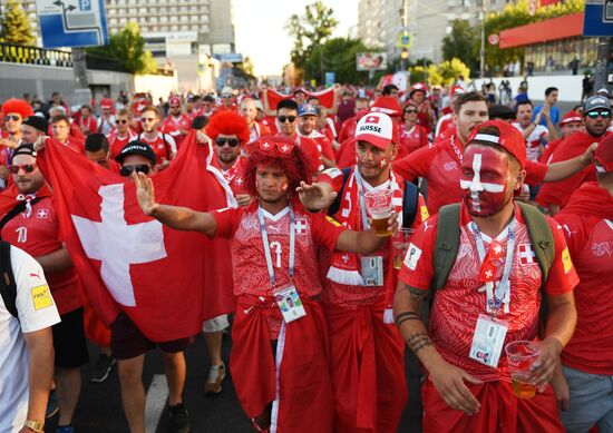 Футбол. ЧМ-2018. Матч Швейцария - Коста-Рика