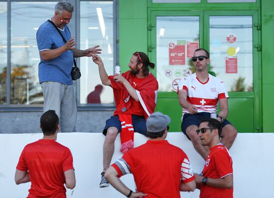 Футбол. ЧМ-2018. Матч Швейцария - Коста-Рика