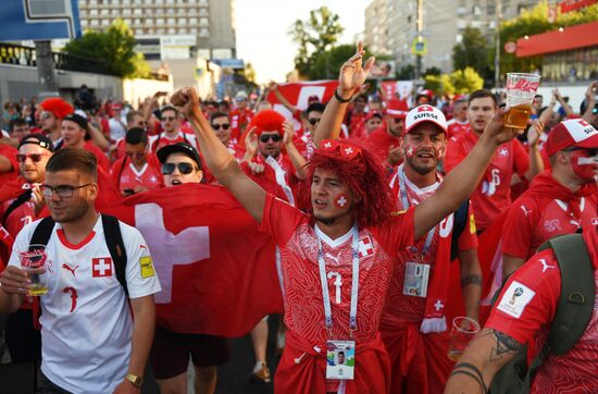 Футбол. ЧМ-2018. Матч Швейцария - Коста-Рика