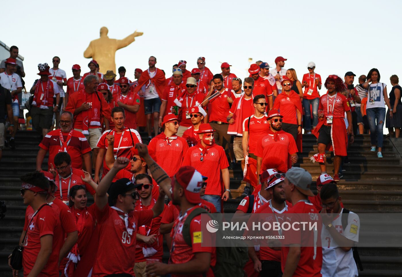 Футбол. ЧМ-2018. Матч Швейцария - Коста-Рика